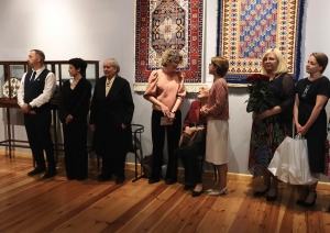 Izstādes atklāšana