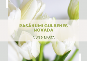 Titulbilde nedēļas nogales pasākumiem līdz 5.martam