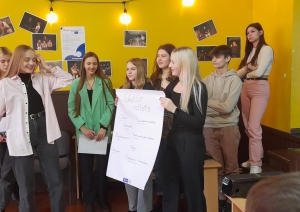 Attēls: Projekts “Demokrātijas formula” dalībnieki