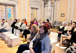 attēls: Gulbenes novada pirmsskolas izglītības pedagogi piedalās projekta prezentācijas pasākumā