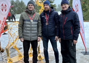 Attēls: Latvijas Sporta Veterānu savienības 61. sporta spēles distanču slēpošanā 