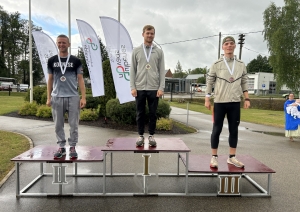 Attēls: Gulbenes novada atklātais čempionāts vieglatlētikā dalībnieki