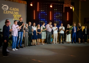 Attēls: gada lepnums sportā, balvu pasniegšana