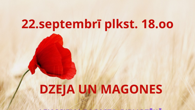 Lejasciemā dzeju lasa Magone Liedeskalna
