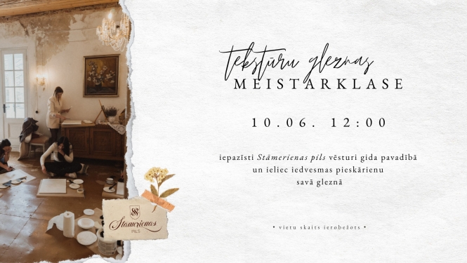 Afiša:  Tekstūru gleznu meistarklase