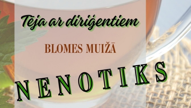 Attēls: Tēja ar diriģentu nenotiks
