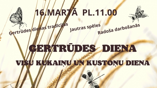 Ģertrūdes dienas pasākums