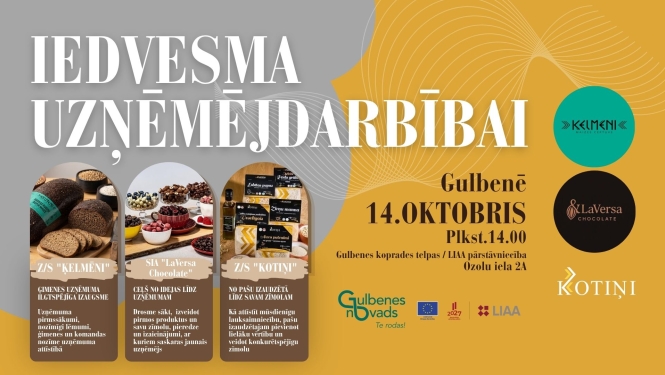 Attēls: Gulbenē uzņēmēji dalīsies savā pieredzē