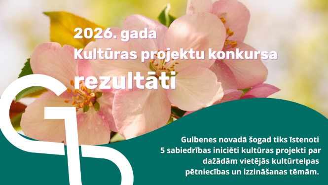 Attēls: Par 2026. gada Kultūras projektu konkursa rezultātiem   