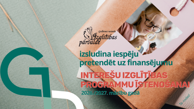 Attēls: Izglītības pārvalde izsludina iespēju pretendēt uz finansējumu interešu izglītības programmu īstenošanai 