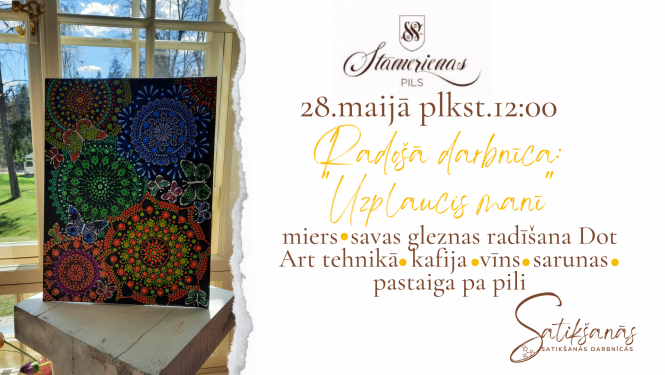 Vizuālis: Radošā darbnīca Stāmerienas pilī
