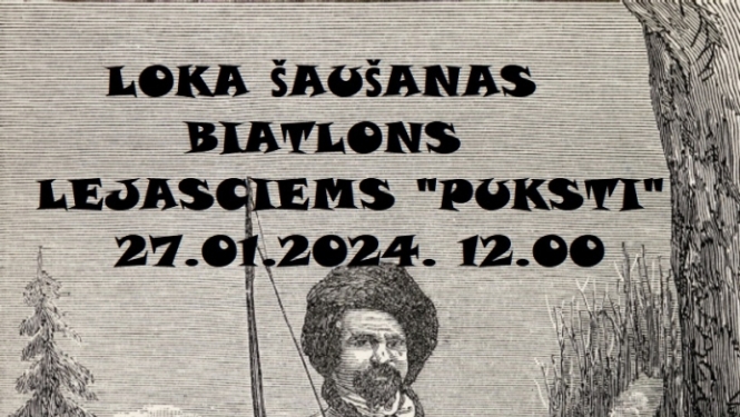 Afiša: Loka šaušanas biatlons