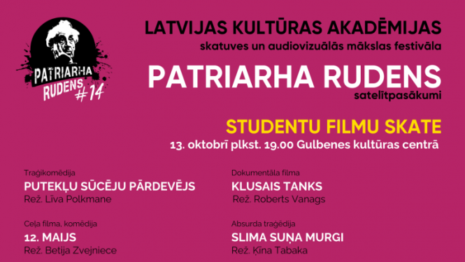 Afiša: Patriarha rudens