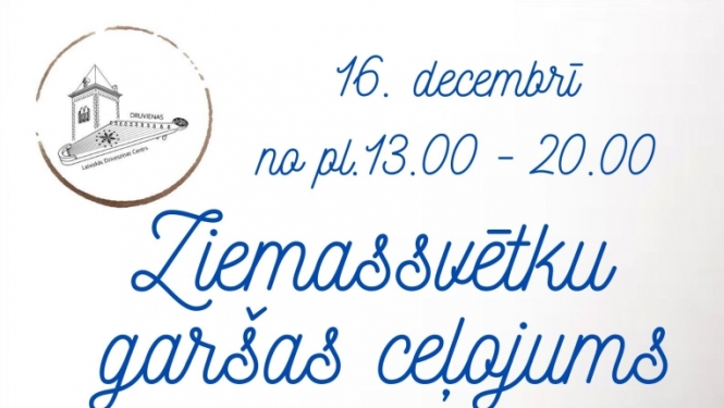 Afiša: Ziemassvētku garšas ceļojums