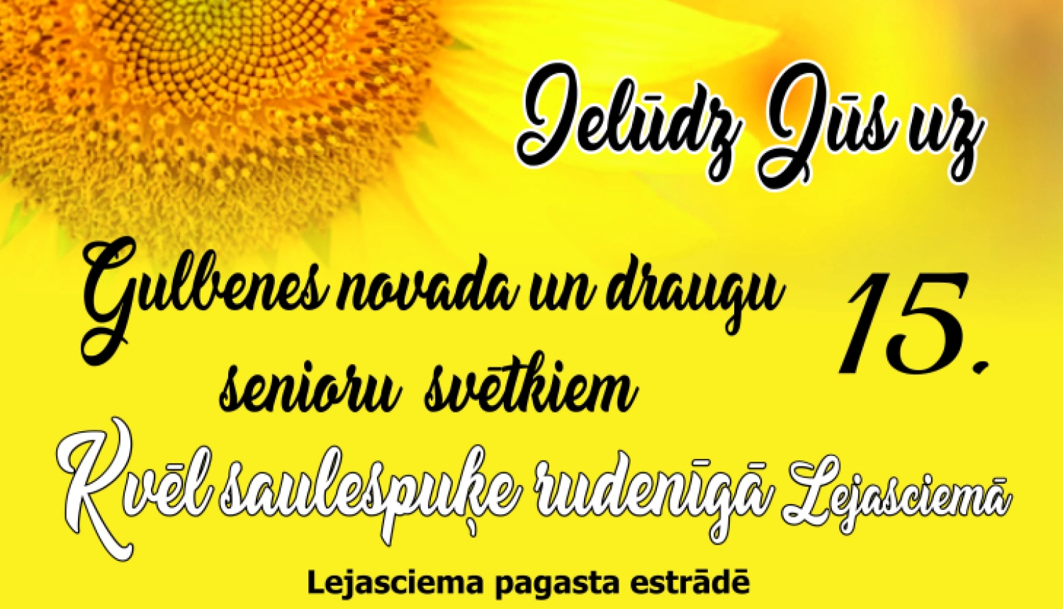 Attēls: senioru svētki Lejasciemā