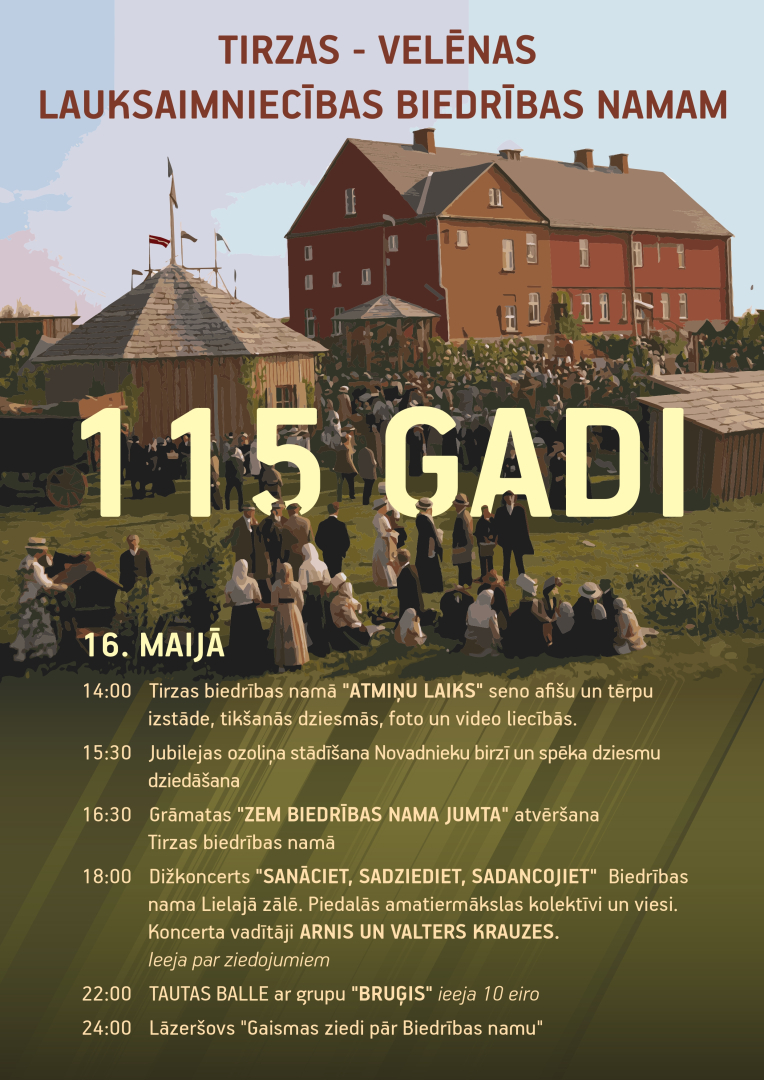 Tirzas biedrības nama jubileja