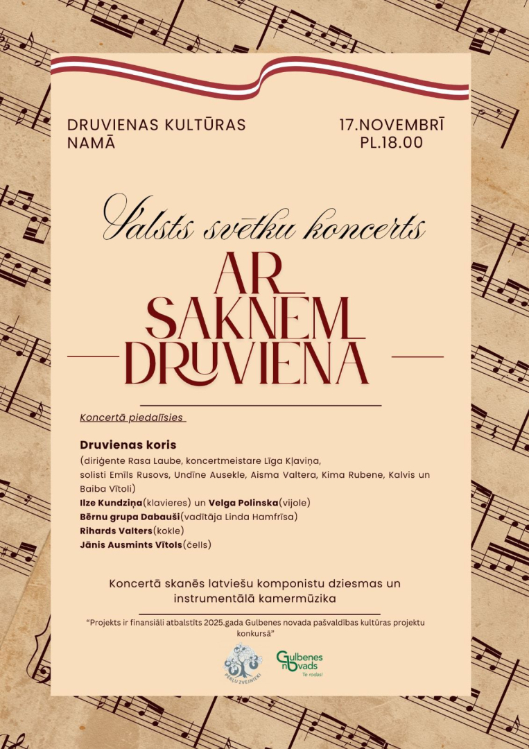 Valsts svētku pasākums Druvienā