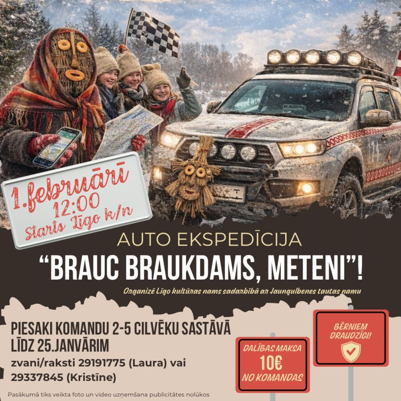 Meteņu auto ekspedīcija