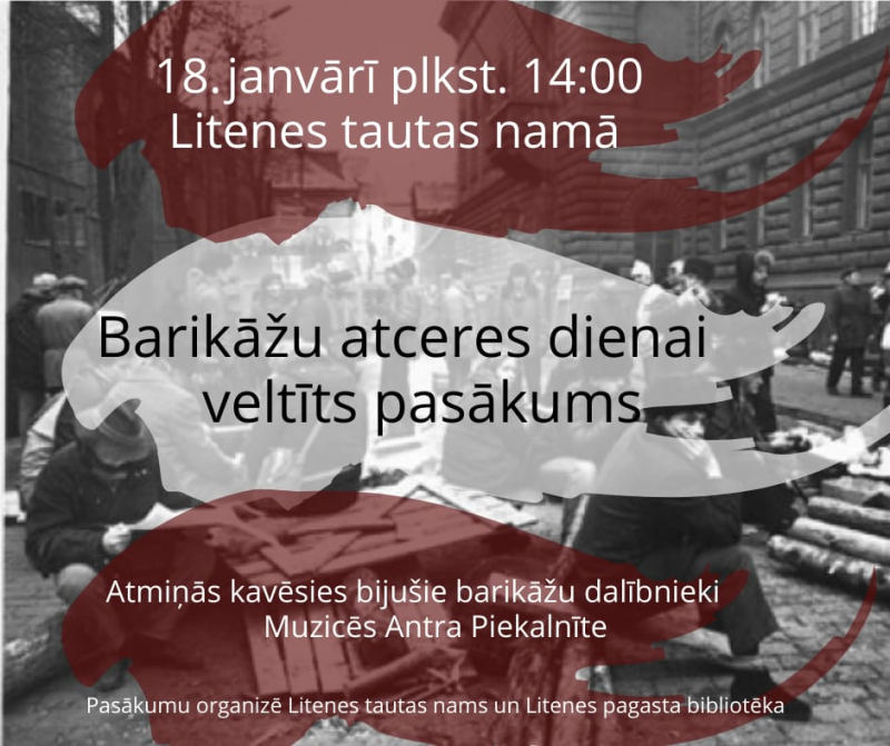 Barikāžu atcere Litenē