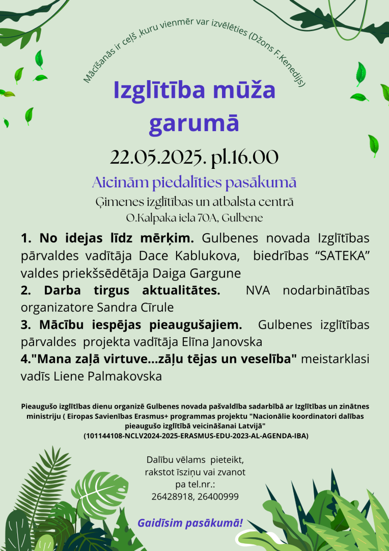 Attēls: pieaugušo izglītības diena