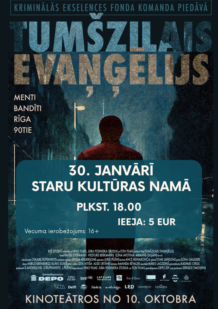 Filma "Tumšzilais evaņģēlijs" Staros