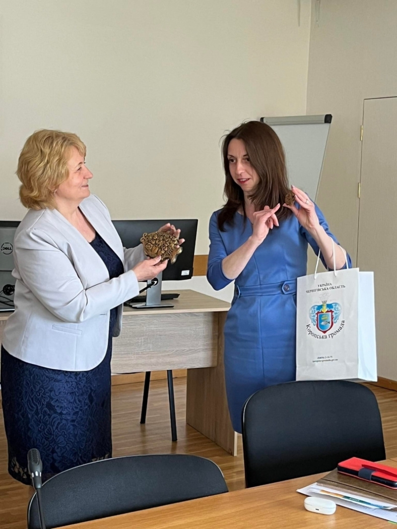 Ukrainas pašvaldības Korop pārstāvju vizīte Gulbenē