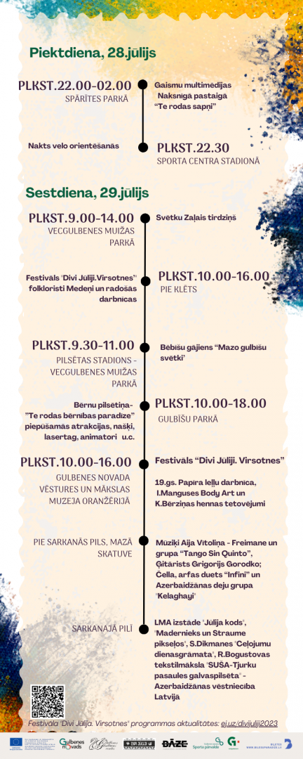 Pilsētas svētku programma 3