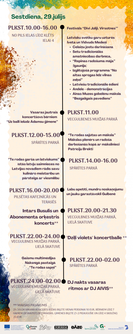 Pilsētas svētku programma 4