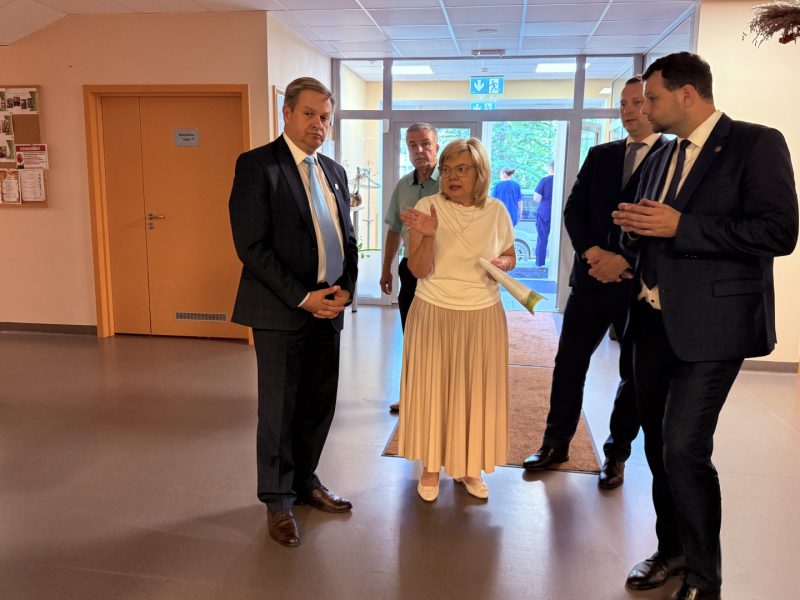Attēls: reģionālā vizīte Reinis Uzulnieks