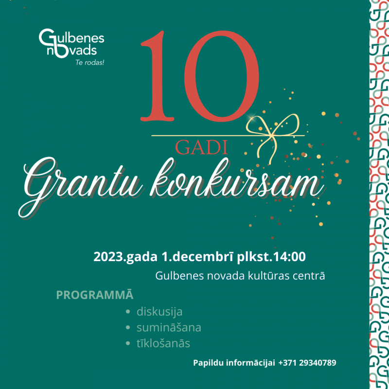 Grantu konkursam 10