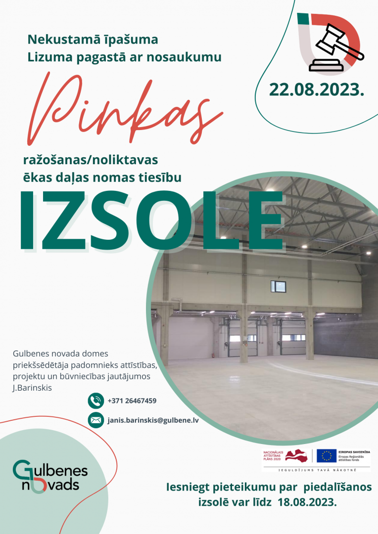 Vizuālis: Ražošanas ēkas  izsole