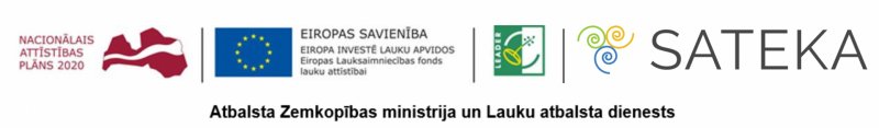 Attēls: LEADER projekta logo