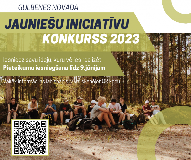 Vizuālis: Jauniešu iniciatīvu konkurss 2023