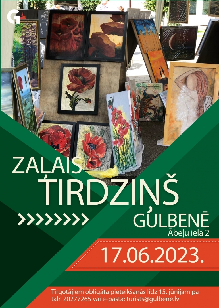 Vizuālis: Zaļais tirdziņš 17.jūnijā Gulbenē