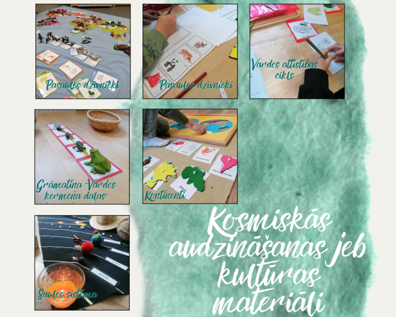 Attēls: Kosmiskās audzināšanas materiāli