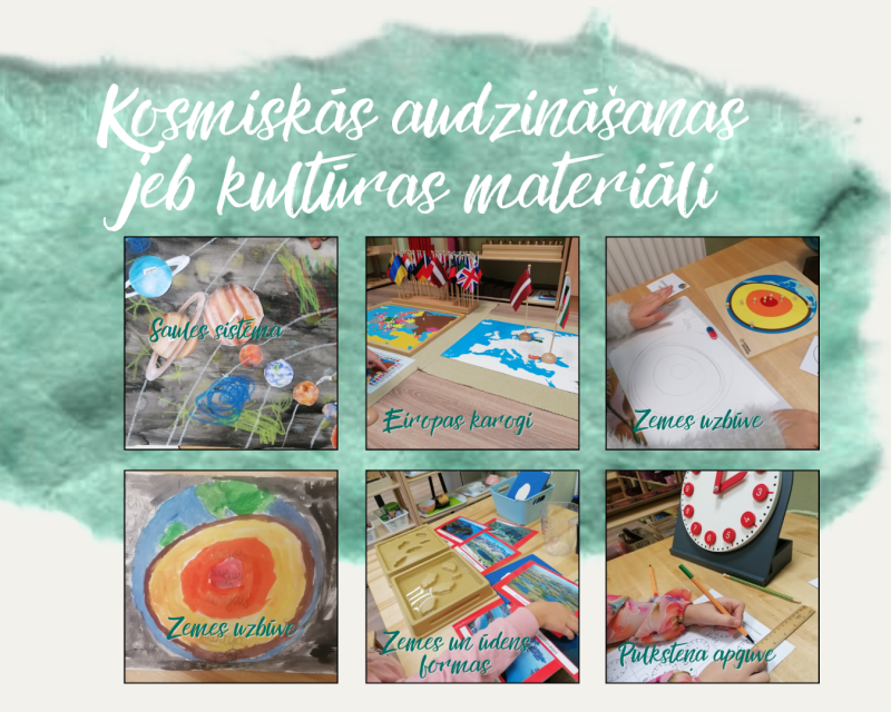 Attēls: Kosmiskās audzināšanas materiāli
