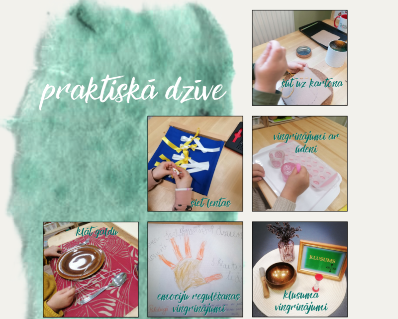 Attēls: Montesori praktiskā dzīve 2
