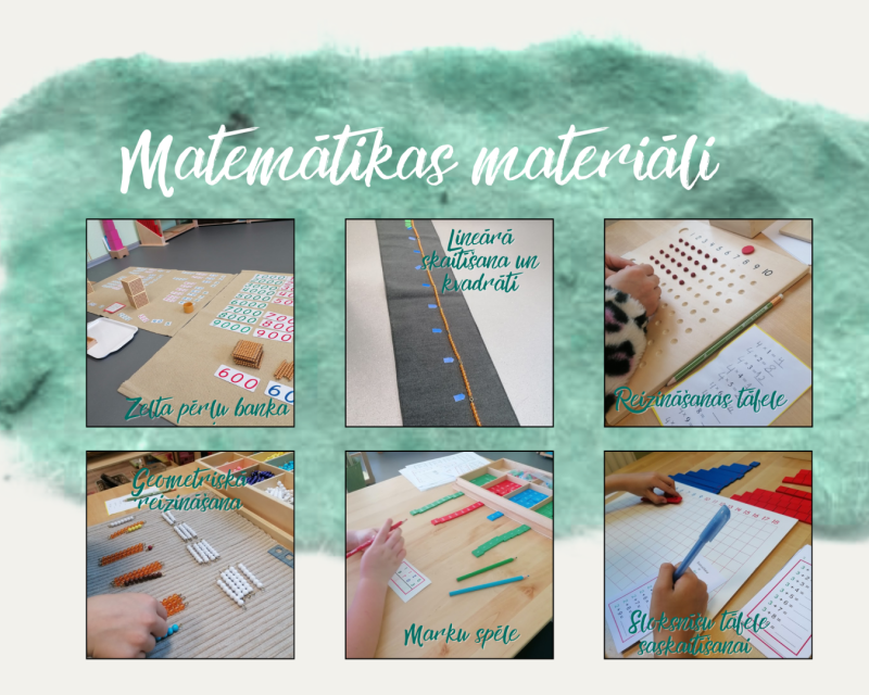 Attēls: Matemātikas materiāli