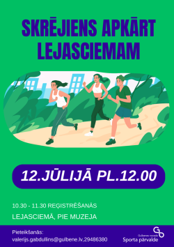 Skrējiens apkārt Lejasciemam