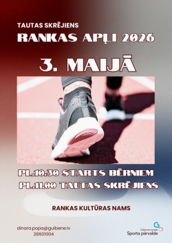 Tautas skrējiens "Rankas apļi 2026"