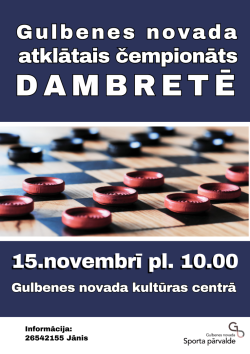 Dambretes čempionāts