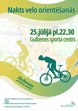 nakts velo orientēšanās
