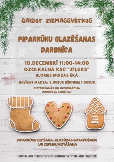 Piparkūku darbnīca