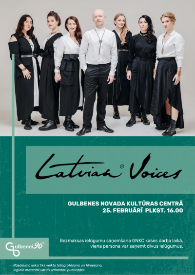 Attēls: Gulbenei 96 Latvian Voices koncerts