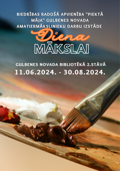 Attēls: Amatiermākslinieku darbu izstāde "Diena mākslai"