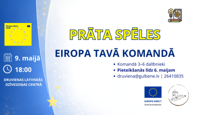 Afiša: Eiropas Prāta spēles