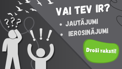 Ierosinājumi, jautājumi - vizuālis