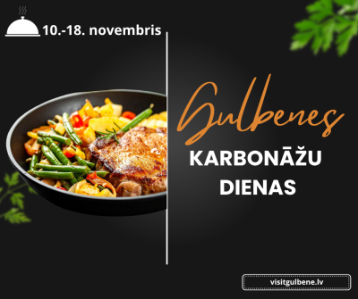 Afiša: Gulbenes karbonāžu dienas