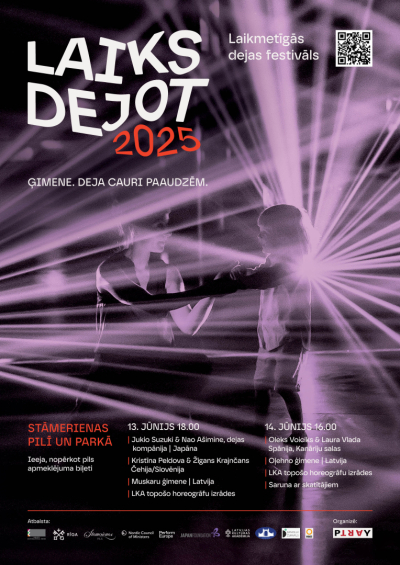 Afiša: Laikmetīgās dejas festivāls "Laiks dejot"