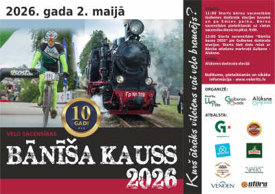 Bānīša kauss 2026 - Apsteidz tvaiku!
